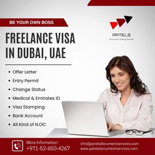 Dubai 2years Freelance visa