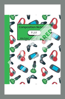 (EBOOK) (PDF) Video Game Composition Notebook for Boys: Funny Journal for Gamer, Kids, Boys, Girls,