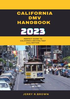 {READ/DOWNLOAD} ⚡ DMV California handbook 2023: Perfect guide for California driving