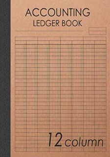 [PDF]⚡Ebook✔ Accounting Ledger Book 12 Column: 120 pages , 8.5 x 11 inches (