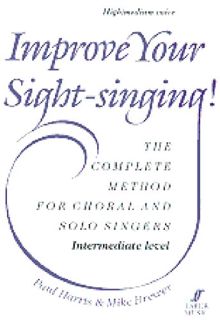 READ [PDF EBOOK EPUB KINDLE] Improve Your Sight-Singing!: Intermediate High / Medium Treble (Faber E