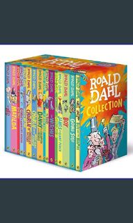 $$EBOOK ⚡ Roald Dahl Collection 16 Books Box Set     Paperback – Box set, January 1, 2018 [PDF