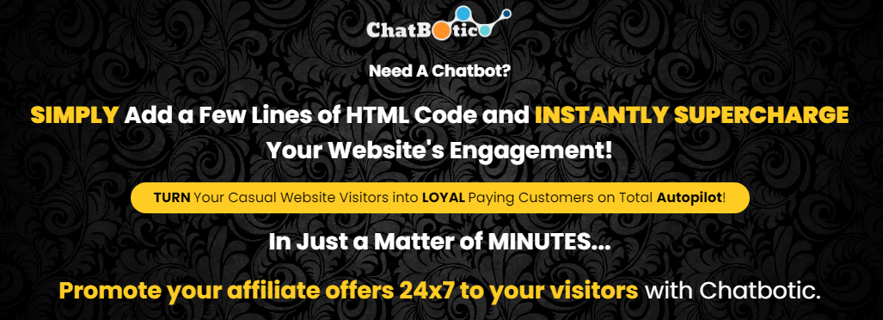 Chatbotic App Review 2024- TURN Your Casual Website Visitors into LOYAL Paying Customers