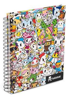 Ebook Free tokidoki Sketchbook with Spiral Hardcover Blank Sketch Book, 9 x 11-Inches by tokidoki