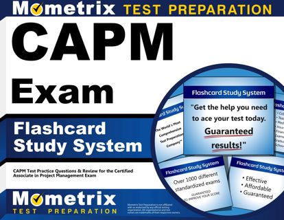 (Book) PDF CAPM Exam Flashcard Study System  CAPM Test Practice Questions & Review for the Certifi
