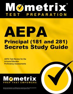 (Download) Kindle AEPA Principal (181 and 281) Secrets Study Guide  AEPA Test Review for the Arizo
