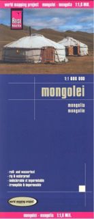 [View] EBOOK EPUB KINDLE PDF Mongolia 1:1,600,000 Travel Map, waterproof, GPS-compatible REISE by  P