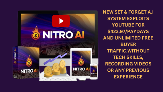 Nitro ai Review- YouTube Shorts Traffic and Commission App