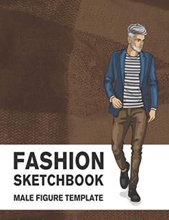 [Get] EBOOK EPUB KINDLE PDF Fashion Sketchbook Male Figure Template: 440 Large Male Figure Template