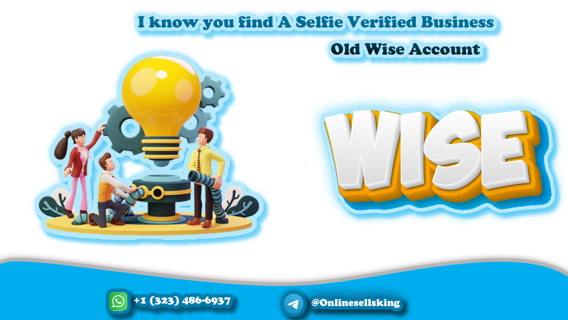 Buy verified wise account