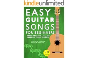 (Best Book) Read FREE Easy Guitar Songs for Beginners: Simple Sheet Music, Tab, and Chords of Famous