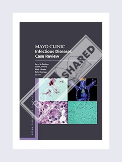 (Download) (Pdf) Mayo Clinic Infectious Diseases Case Review: With Board-Style Questions and Answers