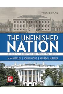 (Pdf Free) Looseleaf for The Unfinished Nation: A Concise History of the American People by Alan Bri