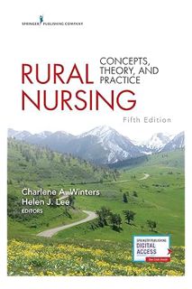 (FREE (PDF) Rural Nursing, Fifth Edition by Charlene A. Winters