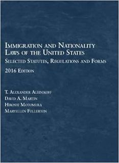 READ [PDF EBOOK EPUB KINDLE] Immigration and Nationality Laws of the United States: Selected Statute