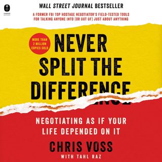(Download) Read Never Split the Difference  Negotiating as if Your Life Depended on It [KINDLE]