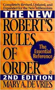 ACCESS EBOOK EPUB KINDLE PDF New Robert's Rules Of Order (Turtleback School & Library Binding Editio