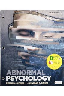 PDF DOWNLOAD Loose-leaf Version for Abnormal Psychology by Ronald J. Comer