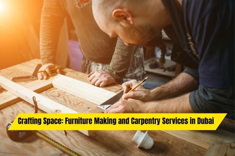 Crafting Space: Furniture Making and Carpentry Services in Dubai