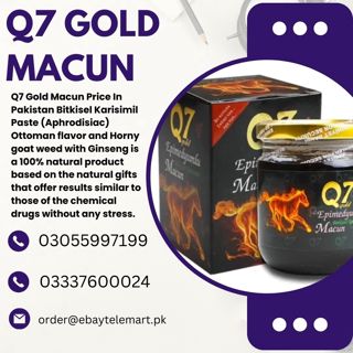 Q7 Gold Macun Price in Pakistan- Macun 240g (8.46oz) | 03337600024 | Turkish Honey