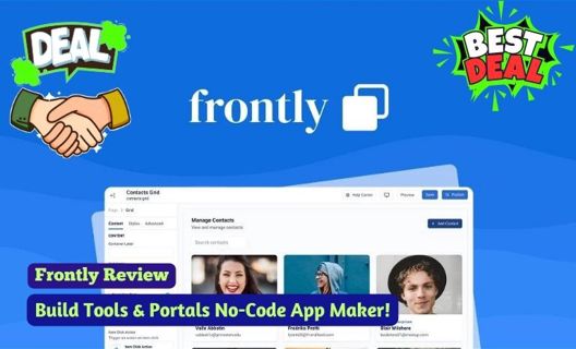 ⭐🎯Frontly Review | No-Code App Builder | Lifetime Deal🚀⭐