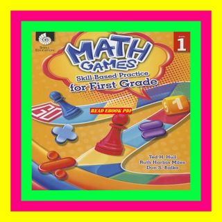 (Epub Kindle) Math Games Skill-Based Practice for First Grade !^READ N0W#