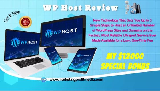 WP Host Review – Unlimited WordPress Websites & Domains Hosting Technology In 3 Clicks