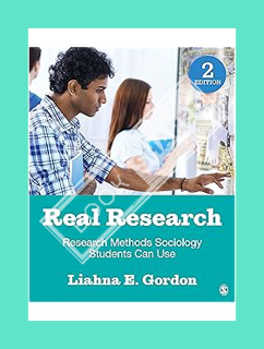 PDF Ebook Real Research: Research Methods Sociology Students Can Use by Liahna E. Gordon