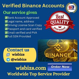 Buy Verified Binance Account - 100% Best KYC Verified