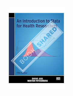 (Ebook Free) An Introduction to Stata for Health Researchers by Svend Juul