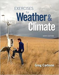 Books⚡️Download❤️ Exercises for Weather & Climate (9th Edition) (Masteringmeteorology) Full Books