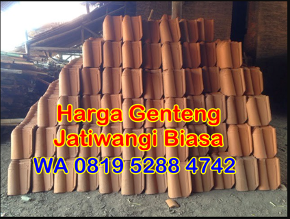 WA 0819 5288 4742, Distributor Genteng Jatiwangi di Pondok Aren Tangerang Selatan