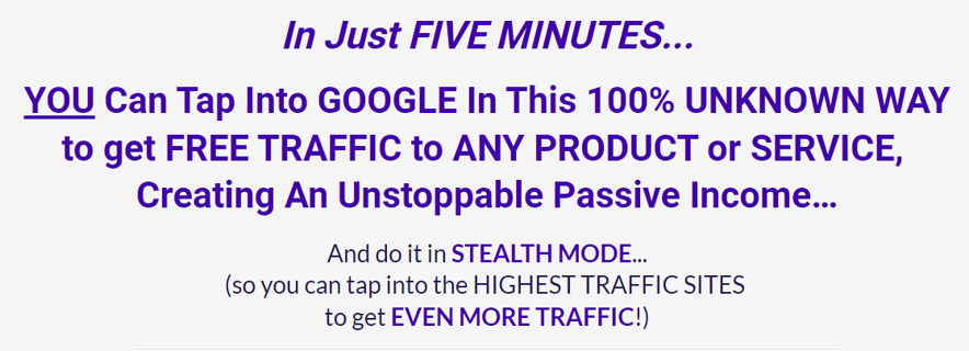 Google Traffic Hack App Review - Is it the Ultimate Solution for Free, Stealth Mode Traffic?