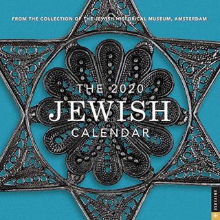 Get [PDF EBOOK EPUB KINDLE] The 2020 Jewish Calendar 16-Month Wall Calendar: Jewish Year 5780 by  Je