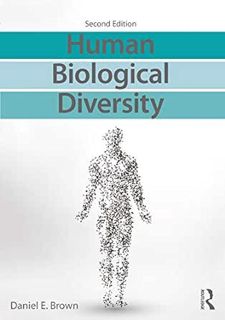 [READ] PDF EBOOK EPUB KINDLE Human Biological Diversity by Daniel E. Brown ✓