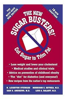 PDF Free The New Sugar Busters!: Cut Sugar to Trim Fat by H. Leighton Steward