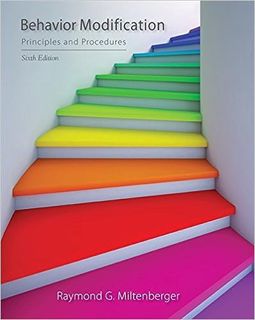 PDF 💖 EPUB Behavior Modification: Principles and Procedures Full Pdf Book