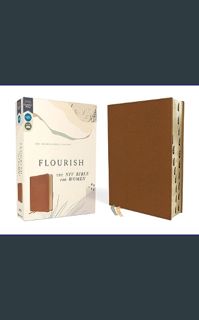 (<E.B.O.O.K.$) 🌟 Flourish: The NIV Bible for Women, Leathersoft, Brown, Thumb Indexed, Comfort Pri