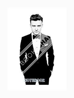Download Ebook Notebook : Justin Timberlake Lines Notebook Tracking Planner With Beautiful Cover For