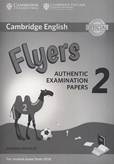 [GET] PDF EBOOK EPUB KINDLE Cambridge English Young Learners 2 for Revised Exam from 2018 Flyers Ans