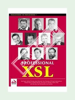 PDF Download Professional Xsl by Kurt Cagle