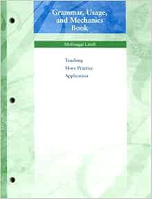 [READ] KINDLE PDF EBOOK EPUB Grammar, Usage, and Mechanics Book: Teaching More Practice Application,
