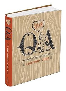 ^Download^ [PDF] Our Q&A a Day: 3-Year Journal for 2 People by Potter Gift (Author)