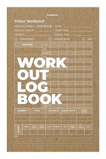 (DOWNLOAD) (Ebook) Workout log book: Gym Progress Training Tracker Journal for Exercise, Weights, Ab