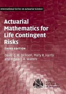 Read$$ 💖 Actuarial Mathematics for Life Contingent Risks (International