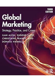 Download Ebook Global Marketing: Strategy, Practice, and Cases by Ilan Alon