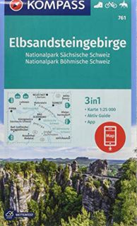 Ebook PDF KOMPASS Wanderkarte Elbsandsteingebirge. Nationalpark Sächsische Schweiz. Nationalpark B