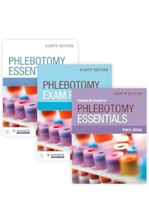 DOWNLOAD PDF Phlebotomy Essentials + Student Workbook + Exam Review by Ruth E. McCall