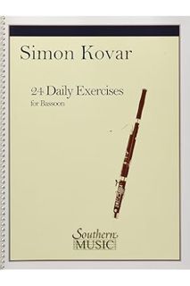 (Download (EBOOK) 24 Daily Exercises for Bassoon: Bassoon by Simon Kovar