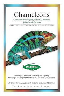 (Pdf Ebook) Chameleons: Care and Breeding of Jackson's, Panther, Veiled, and Parson's (Advanced Viva